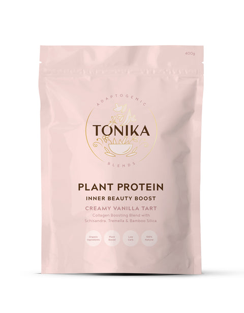 TONIKA: Plant Based Protein - Creamy Vanilla Tart