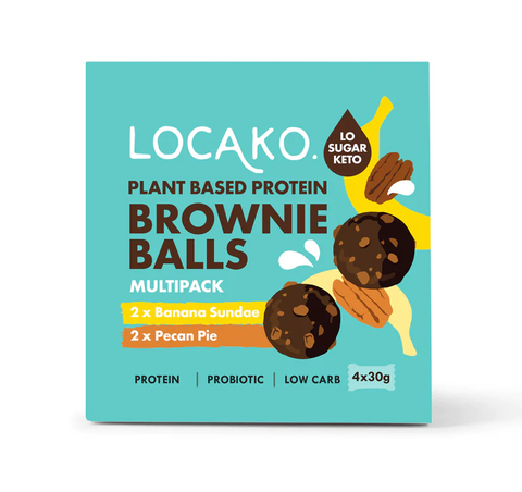 Locako Plant Based Protein Brownie Ball Multipack